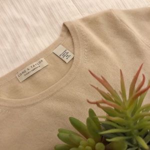 Lord & Taylor Cashmere Sweater Shirt